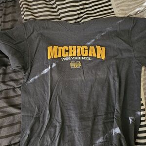 Michigan Wolverines T-Shirt - Black and Gold